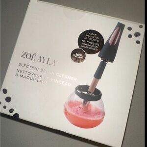 NIB Zoe Ayla Electric Makeup Brush Cleaner